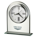 Howard Miller Regent Glass Arch Alarm Clock